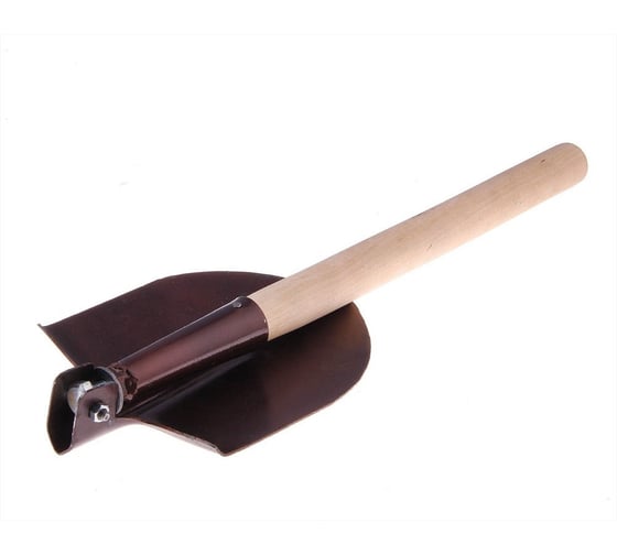 Изображение товара Лопатка складная ООО "ПК ХозЦентр" с черенком СИ-00044