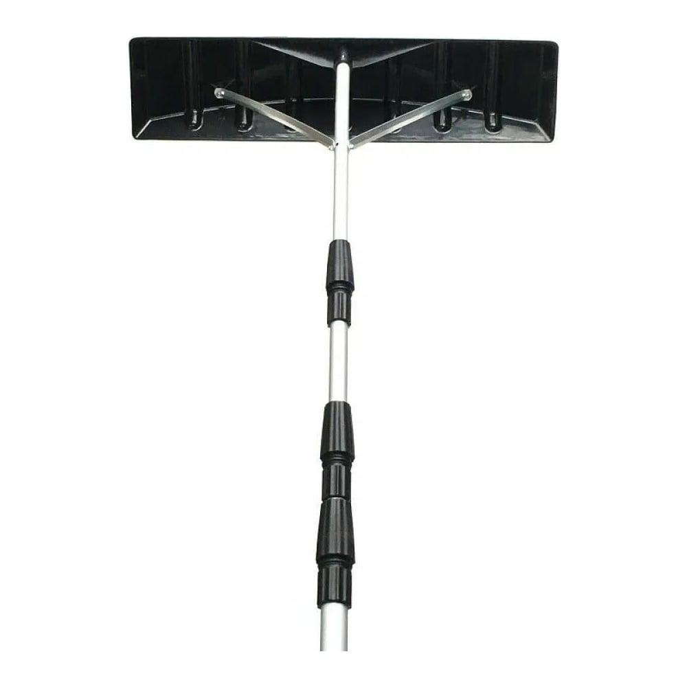 Изображение товара Скребок для уборки крыш ЗИ-00828 поликарбонат складной с алюминиевым черенком