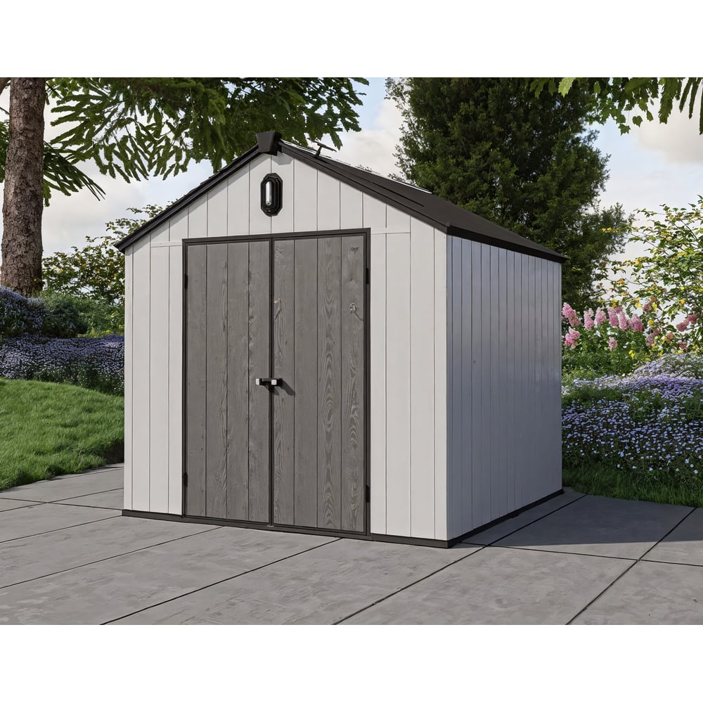 Изображение товара Хозяйственный блок СпрингХауз Springhouse Smart Country 6*6 черный светло-серый 2 коробки