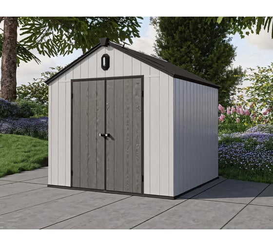 Изображение товара Хозяйственный блок СпрингХауз Springhouse Smart Country 6*6, черный/светло-серый (2 коробки) 662