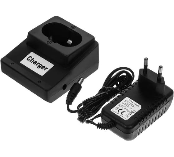 Изображение товара Зарядное устройство VEBEX (адаптер + блок питания) для китайских шуруповертов 12V-18V АГ504620