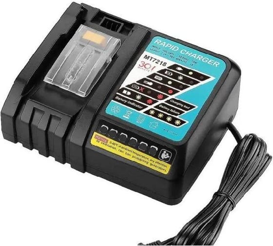 Изображение товара Зарядное устройство VEBEX для MAKITA 14.4V-18V 6.5A Li-Ion MT7218 АГ504680