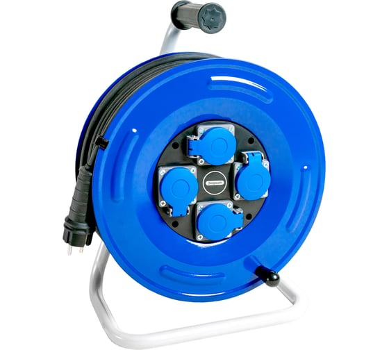 Изображение товара Удлинитель на металлической катушке энаргит МК4: кг 3х2,5 ГОСТ МК4-325-50К-4-44