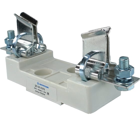 Изображение товара Держатель предохранителя Электротехник ДП-35 УХЛ3, 250А, габарит 1, IP00 ET522740