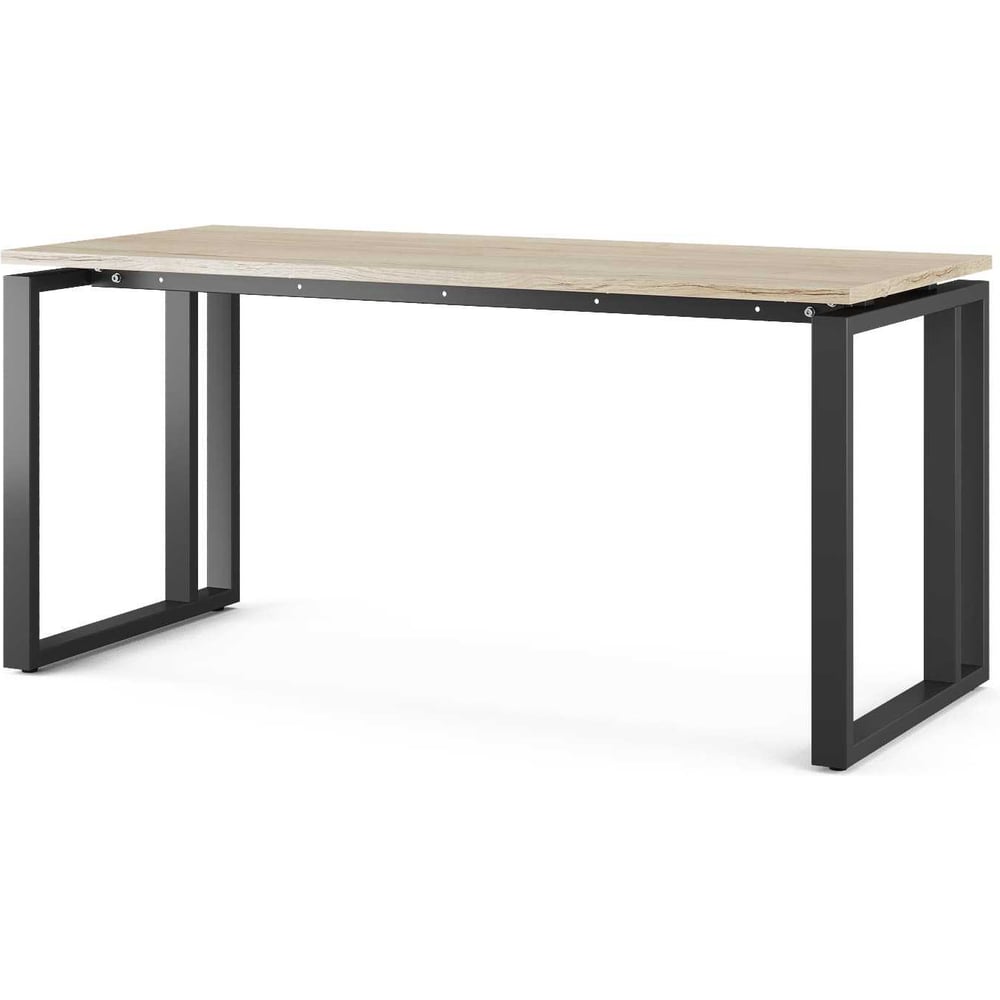 Изображение товара Офисный письменный стол Kobor O2-140/70 черный натуральный дуб