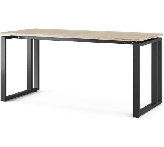Изображение товара Стол офисный Kobor O2-160/70 black/natural 213403