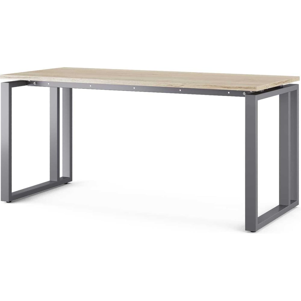 Изображение товара Стол офисный Kobor O2-160/70 графит натуральный дуб современный письменный рабочий стол