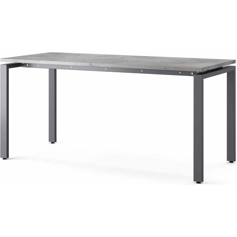 Изображение товара Стол офисный Kobor P-140/70 серый бетон чикаго современный письменный стол