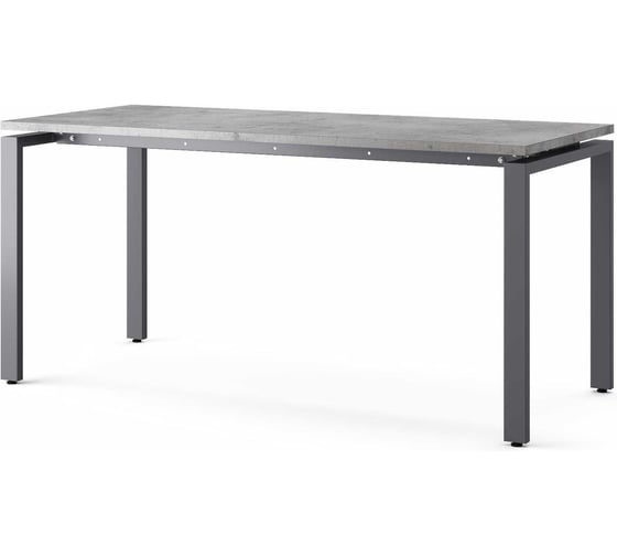 Изображение товара Стол офисный Kobor P-140/70 graphite/chicago 210136