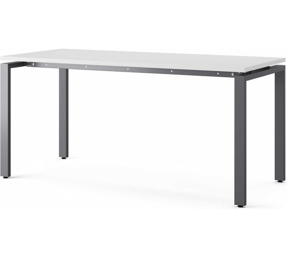 Изображение товара Стол офисный Kobor P-160/70 graphite/premium 210116