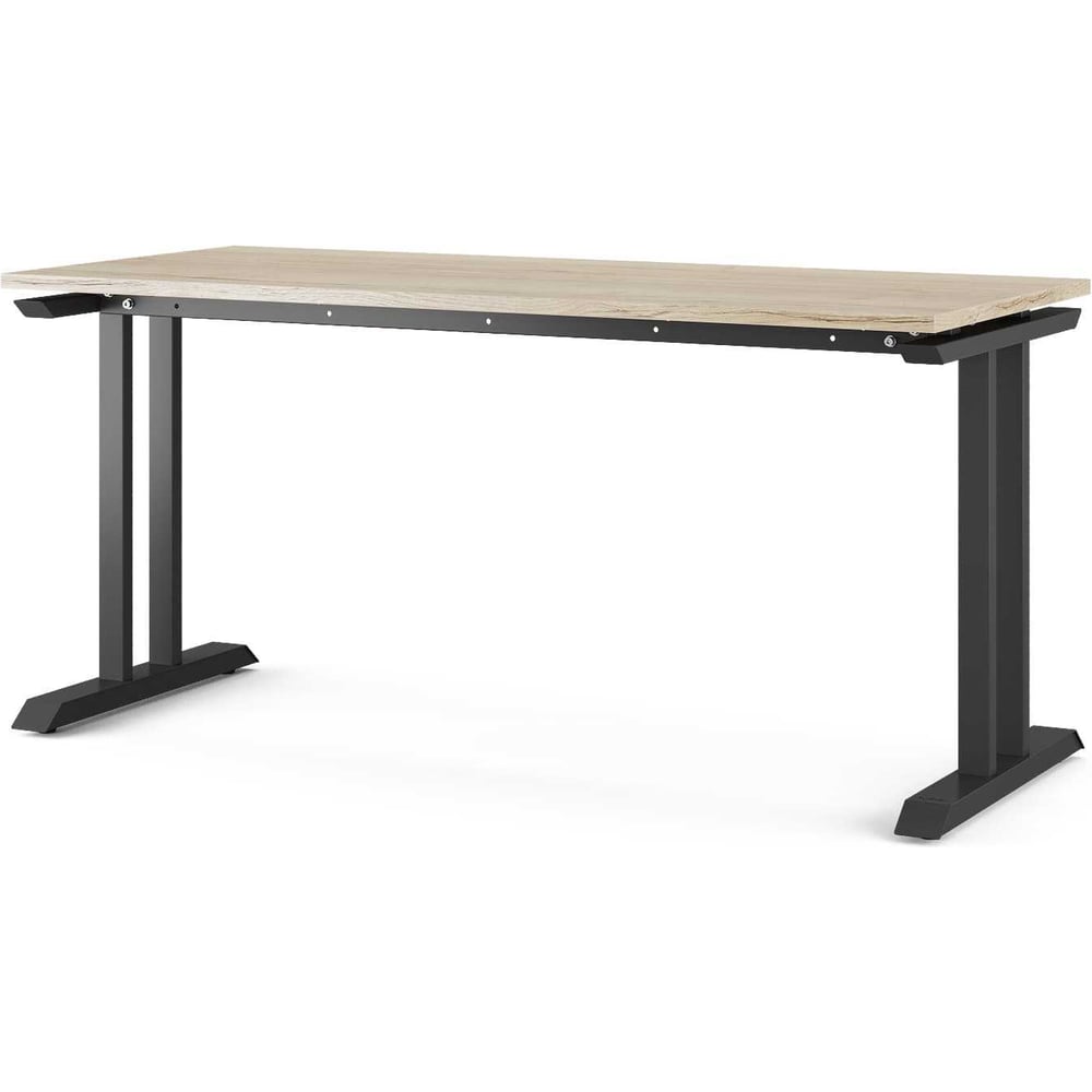 Изображение товара Стол офисный Kobor T-140/70 черно-дубовый современный письменный стол