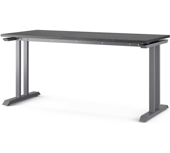 Изображение товара Стол офисный Kobor T-140/70 graphite/wood 212653