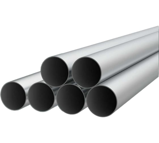 Изображение товара Труба круглая алюминиевая Диал 2000х8x1 мм, 6 штук в комплекте 4687206814752