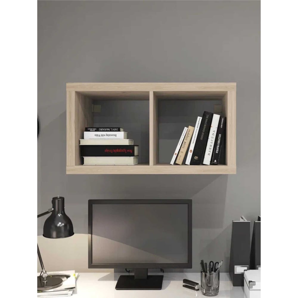 Изображение товара Полка СТИМ 77x41, цвет Дуб Светлый, 094 Джексон Гикори 950302094