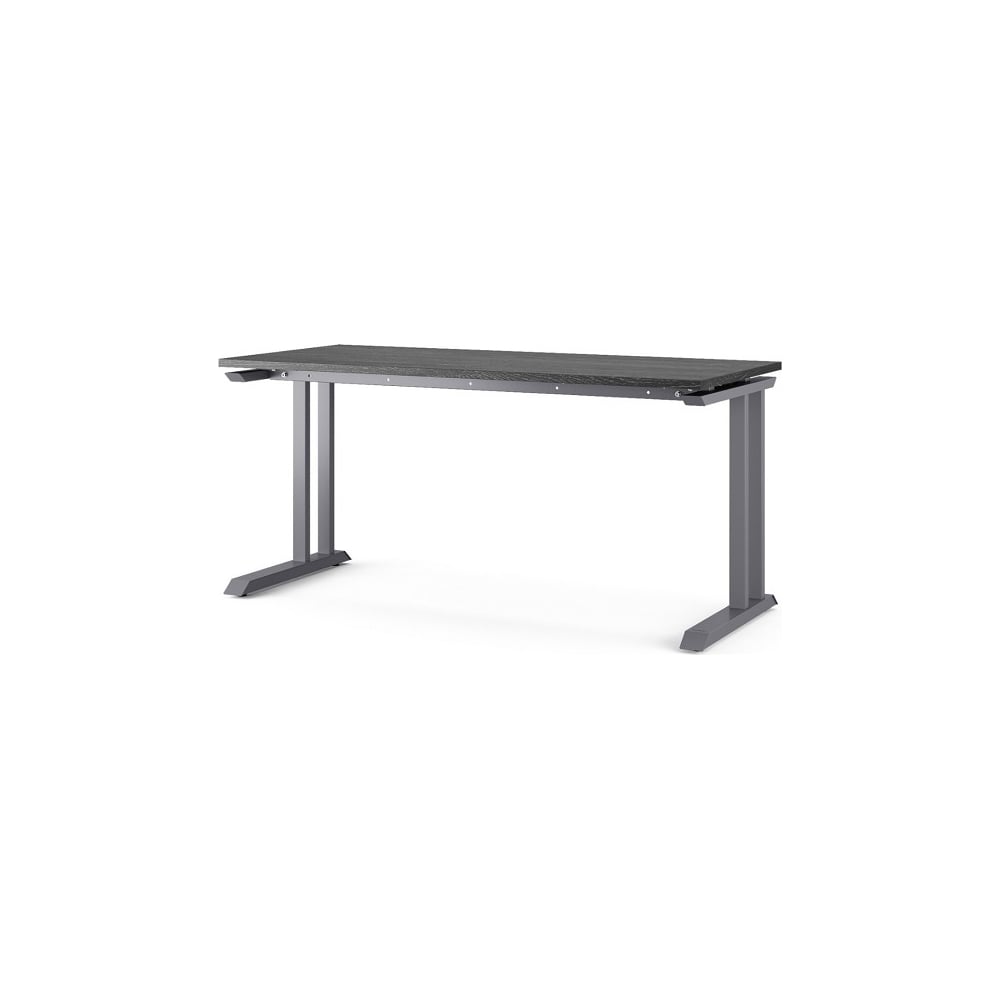 Изображение товара Стол офисный Kobor L1-140/70 graphite/wood современный письменный стол