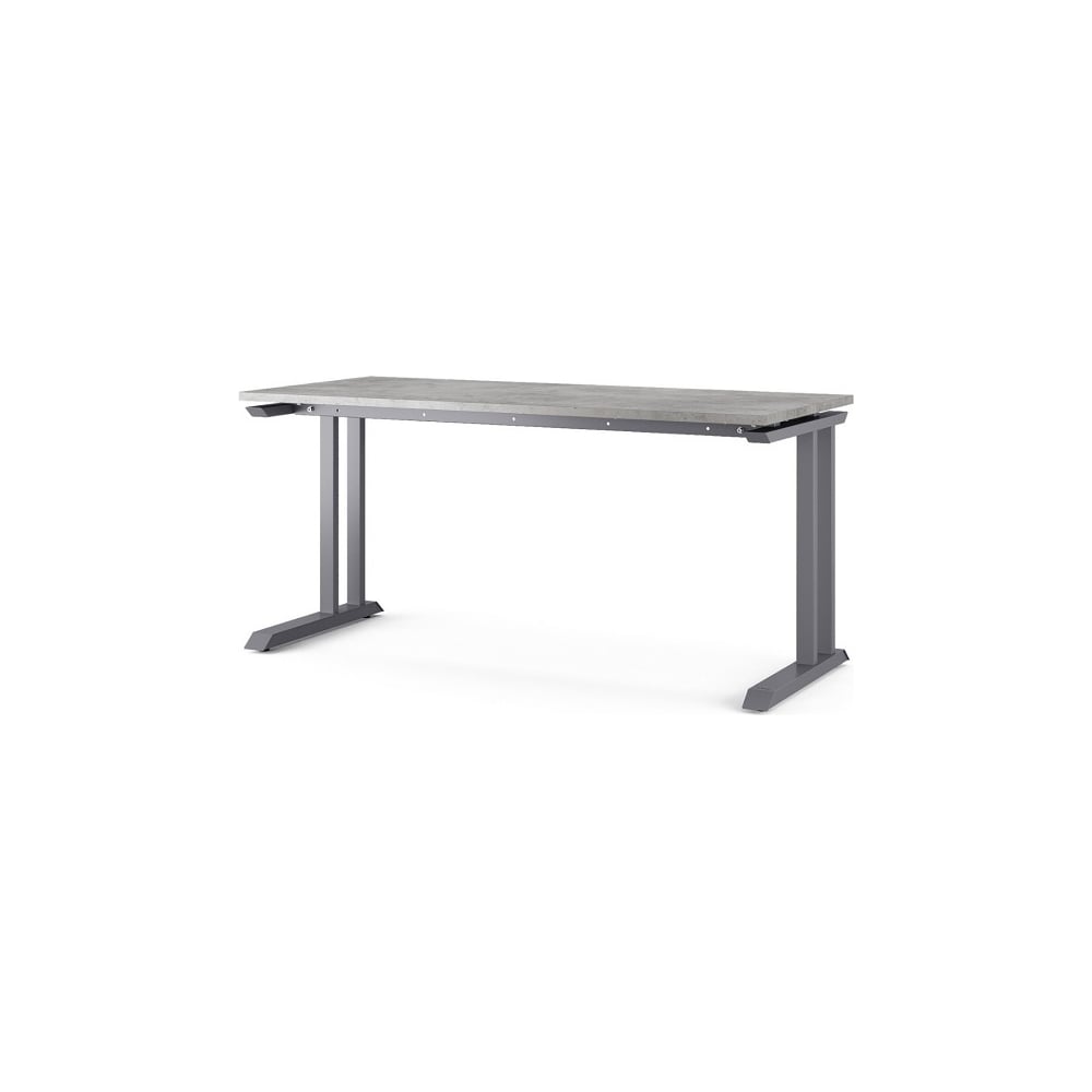 Стол офисный Kobor L1-160/70 graphite/chicago 211801