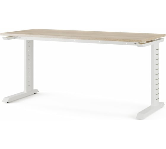 Изображение товара Стол офисный Kobor L2-140/70 white/natural 212466