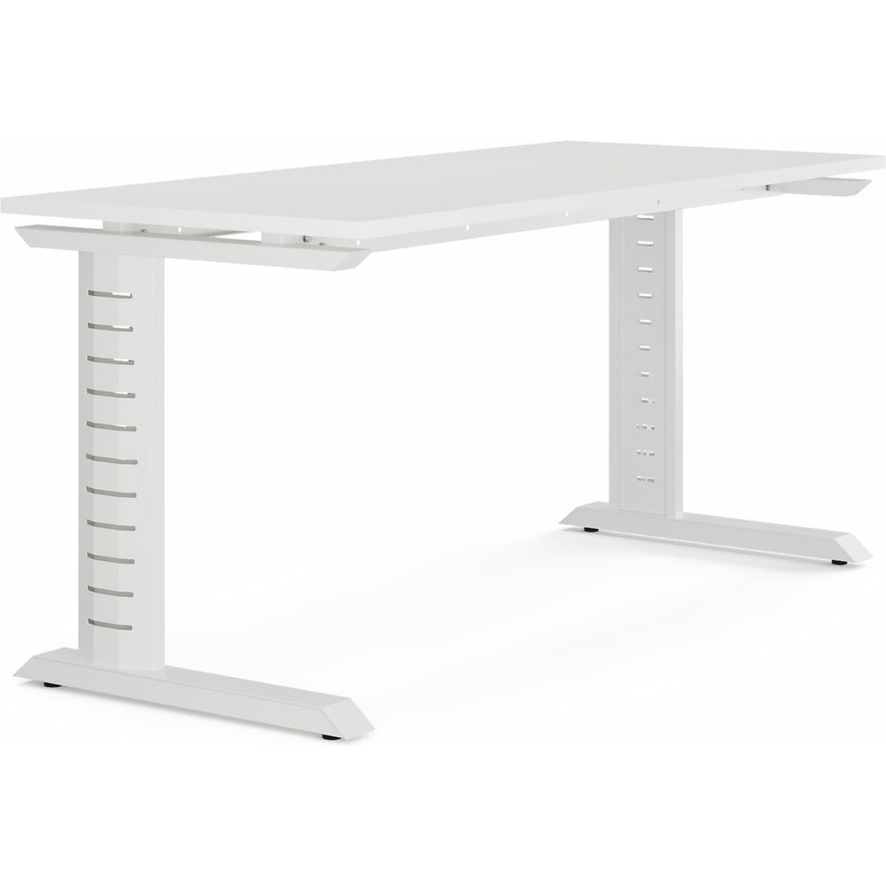 Изображение товара Офисный стол Kobor L2-140/70 белый современный стиль