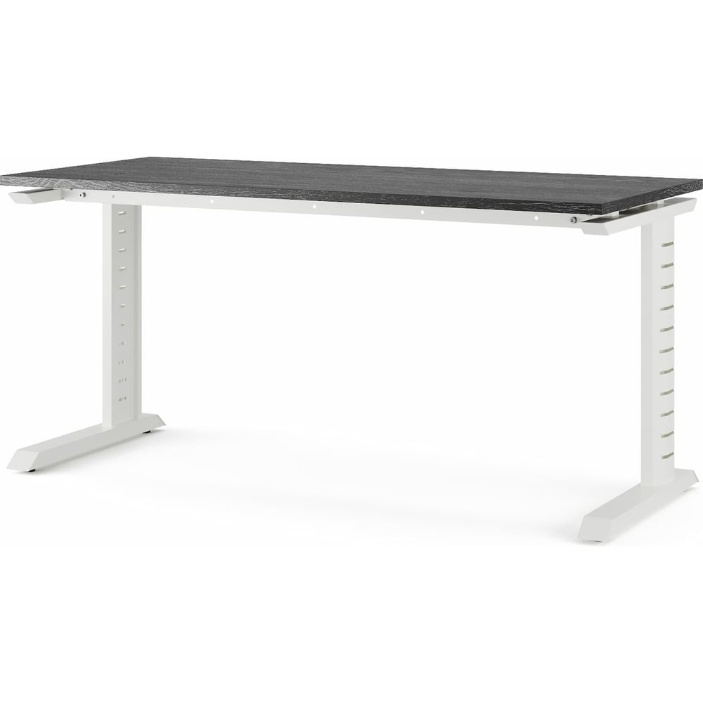 Изображение товара Офисный стол Kobor L2-140/70 белый и дуб черный