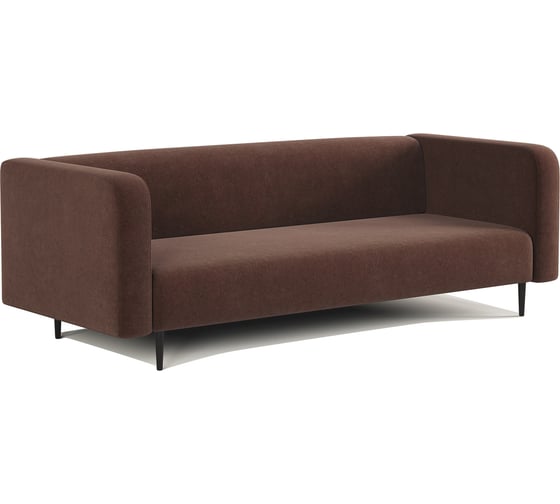 Изображение товара Диван офисный 3-х местный Шарм Акцент Дрим шоколад 34062026601