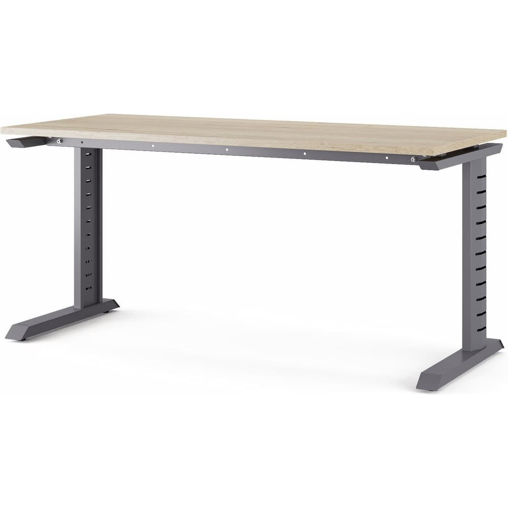 Изображение товара Стол офисный Kobor L2-160/70 graphite/natural 212259