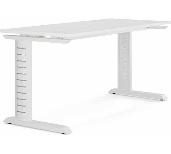 Изображение товара Стол офисный Kobor L2-160/70 white/premium 212404