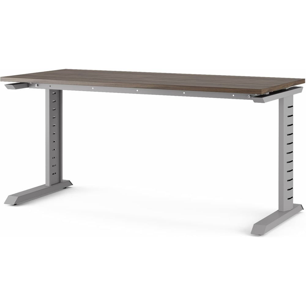 Изображение товара Стол офисный Kobor L2-160/70 aluminum/charlston современный письменный стол