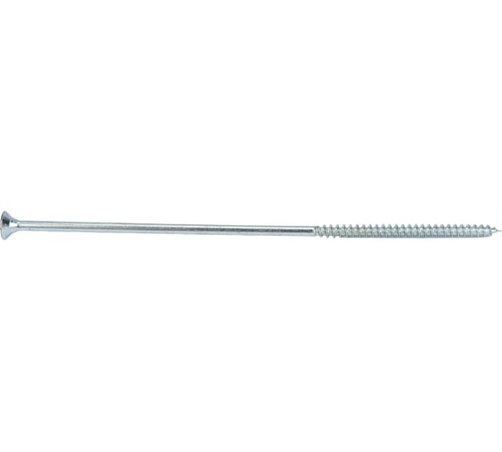 Изображение товара Саморез КРЕП-КОМП белый цинк, POZY, 6х200, 5 шт. бд6200мф