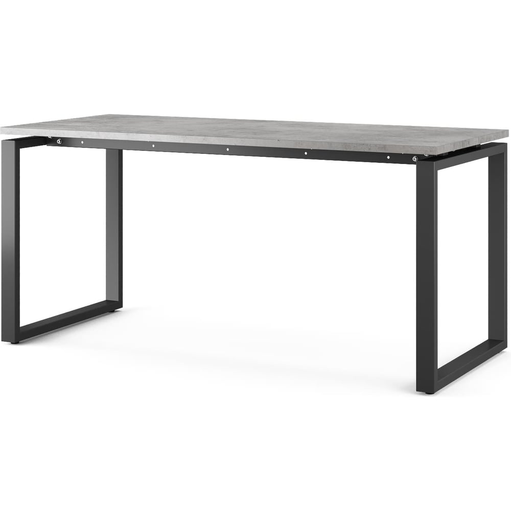 Изображение товара Стол офисный Kobor O1-140/70 черный бетон чикаго