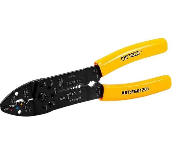 Изображение товара Стриппер для зачистки проводов DINGQI 170 мм. 67002 FG01201