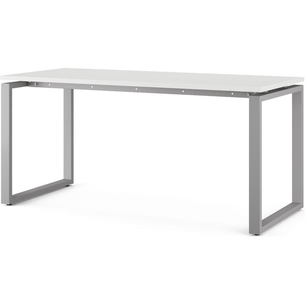 Изображение товара Стол офисный Kobor O1-160/70 aluminum/premium современный прямоугольный