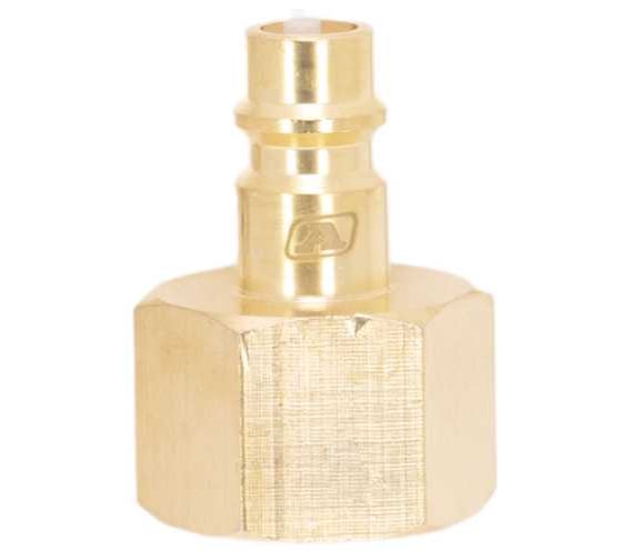 Изображение товара Штуцер профессиональный Aurora папа с внутренней резьбой 1/2F, латунь, блистер 1шт 39217