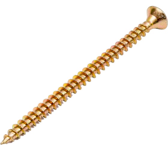 Изображение товара Саморез КРЕП-КОМП желтый цинк, POZY, 4х60, 30 шт. жд460мф