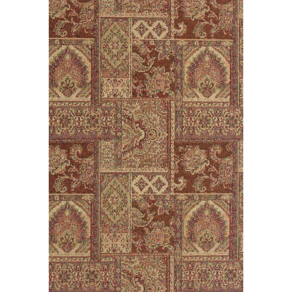 Изображение товара Гобеленовый коврик JOY HOME Luca 138x200 см цветы прямоугольный бежевый коричневый