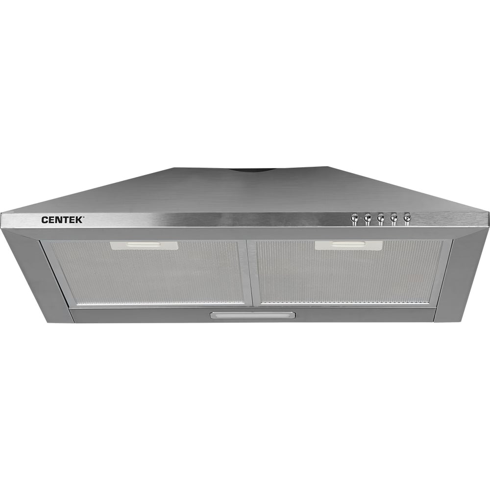 Изображение товара Вытяжка Centek сталь, ширина 60 см, купол, 800 м3/час, 250 Вт, 3 скорости, СТ-1820-60 SS
