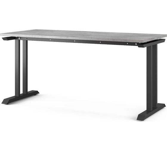 Изображение товара Стол офисный Kobor T-160/70 black/chicago 212529