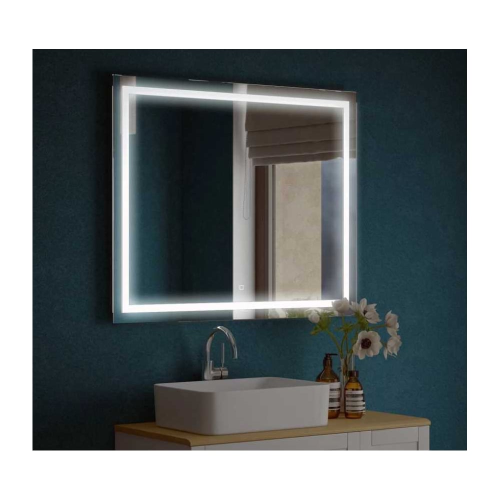 Изображение товара Зеркало Corozo LED Барго 1000x800 настенное с подсветкой сенсорное