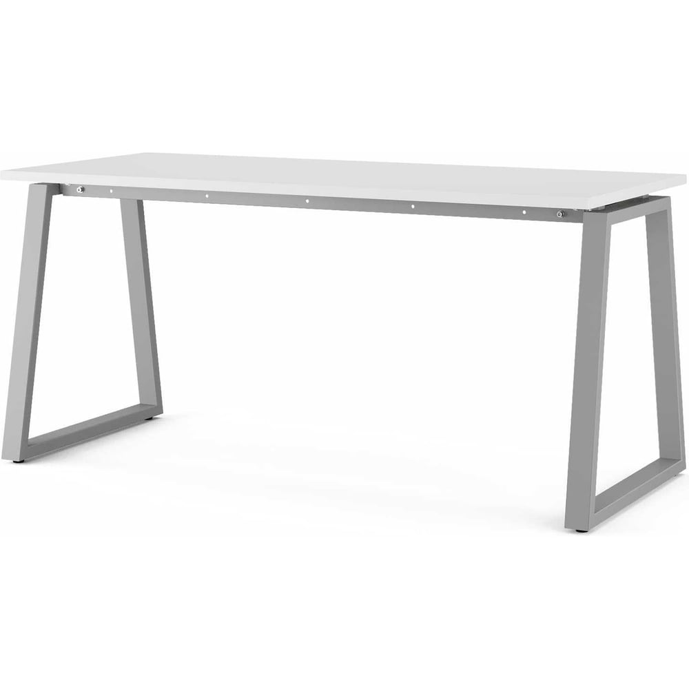 Изображение товара Офисный стол Kobor TR 140/70 aluminum premium современный письменный стол