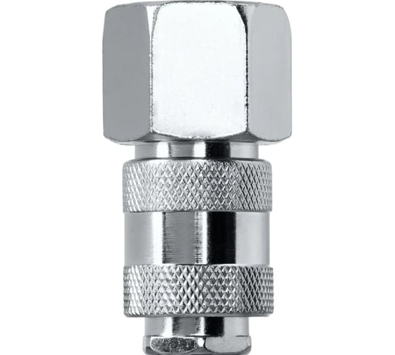 Изображение товара Штуцер Aurora мама с внутренней резьбой 1/2F, никелированная сталь, уп. 1шт 39250