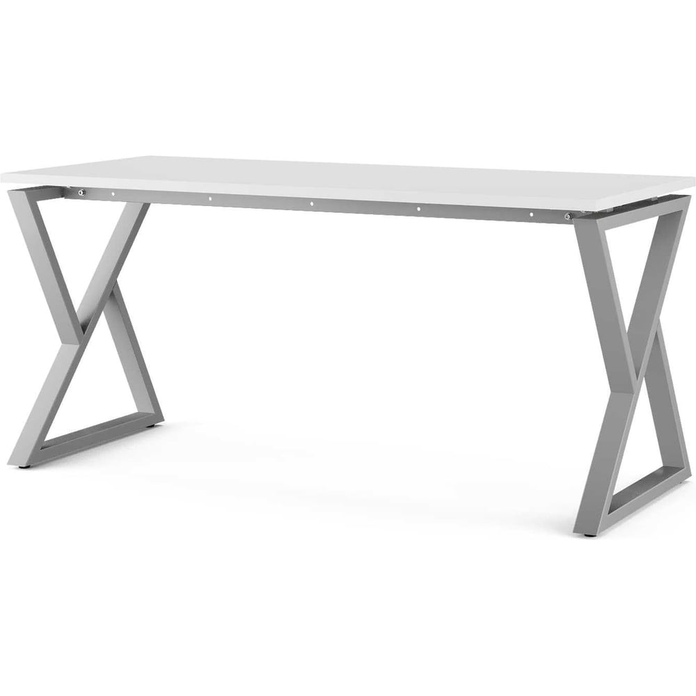 Стол офисный Kobor W-140/70 aluminum/premium 211467