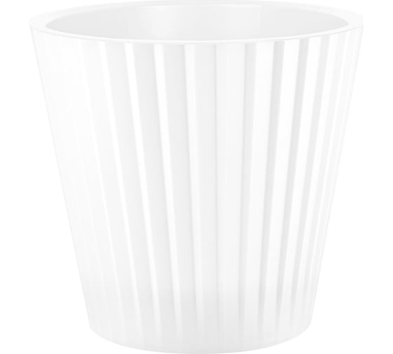 Изображение товара Горшок для цветов Ingreen Sand Orchid, 2 л, белый жемчуг 249389