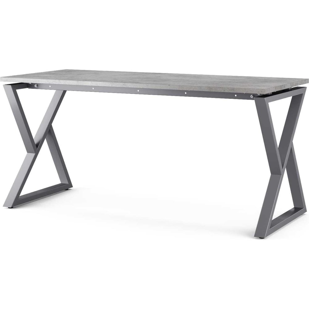 Изображение товара Офисный стол Kobor W-160/70 графит чикаго современный письменный стол