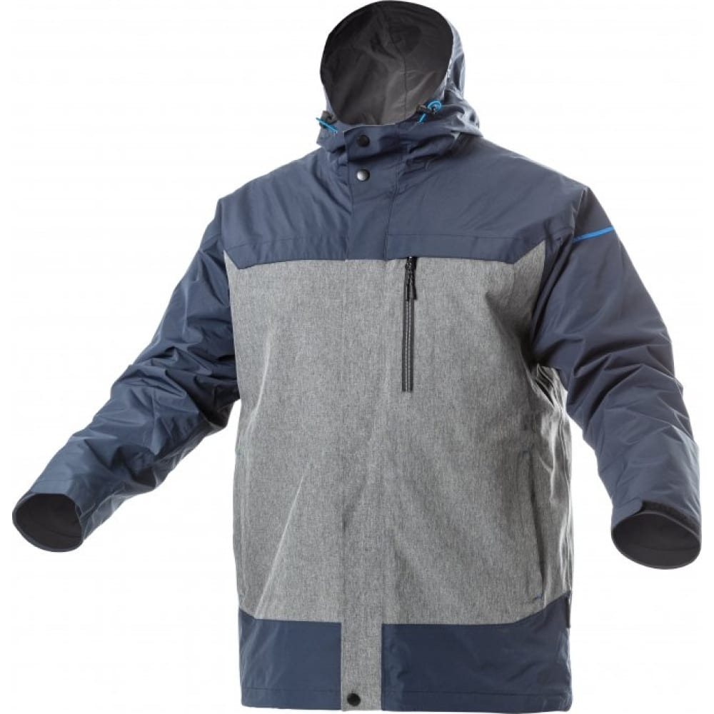 Непромокаемая куртка HOEGERT TECHNIK костюм п комбенизон куртка хлопок полиэфир р 48 50 182 188 тёмно синий серый