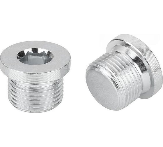 Изображение товара Пробка ОПМ DIN 908 М10x1,0 5.8 flZnnc-480h 100 шт УТ000153250
