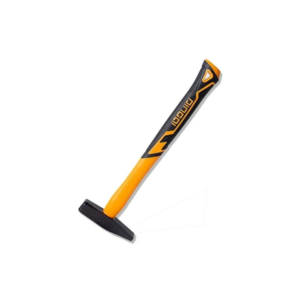 Изображение товара Молоток DINGQI 300г с квадратным бойком и фиберглассовой рукоятью