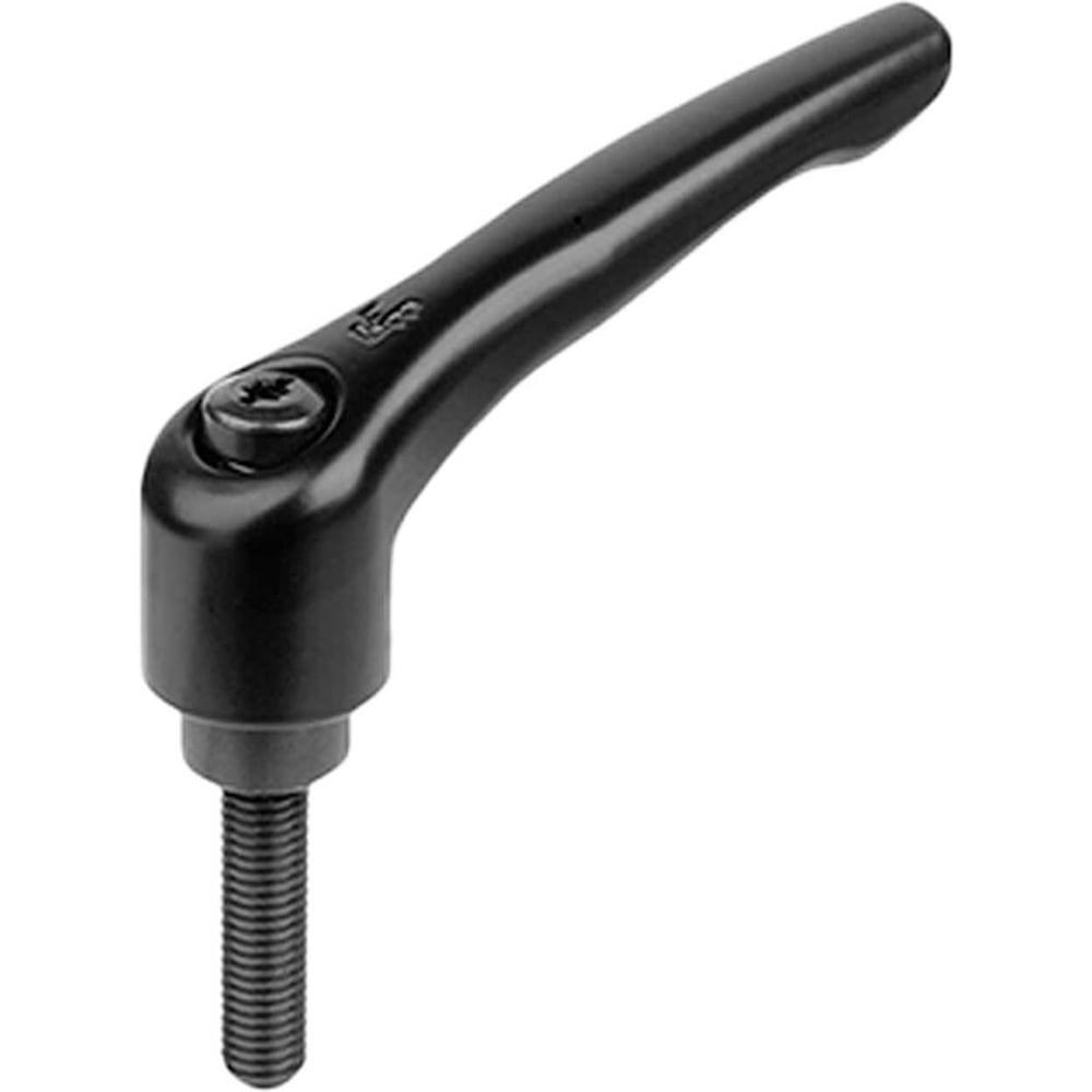 Изображение товара Зажимной рычаг KIPP K0122.4121X25 с резьбой M12 для промышленного использования