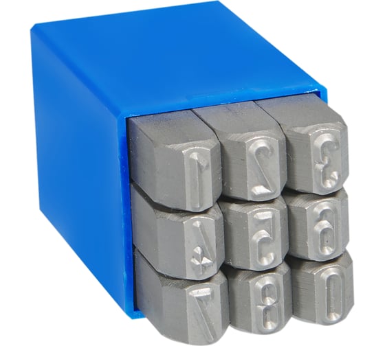 Изображение товара Набор цифровых клейм MASUS 5 мм 10640