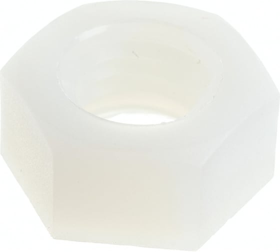 Изображение товара Шестигранная полиамидная (пластиковая) гайка DINFIX DIN 555, М10, 10 шт. 00-00001225