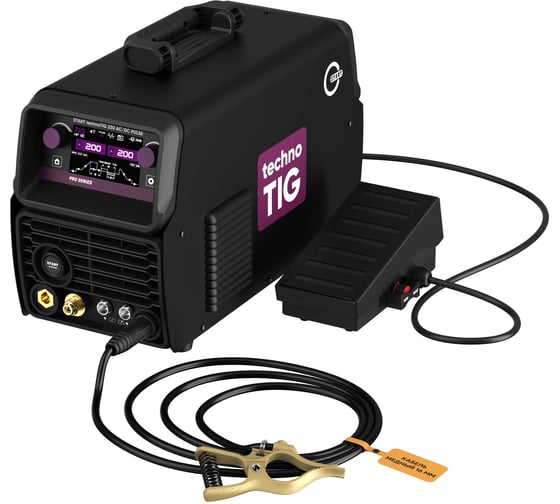 Изображение товара Установка аргонодуговой сварки Start technoTIG 230 AC/DC PULSE 3ST230TAP
