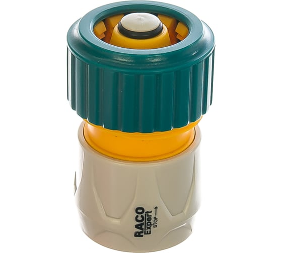 Изображение товара Соединитель "шланг-насадка" с автостопом 3/4" Raco 4250-55206C